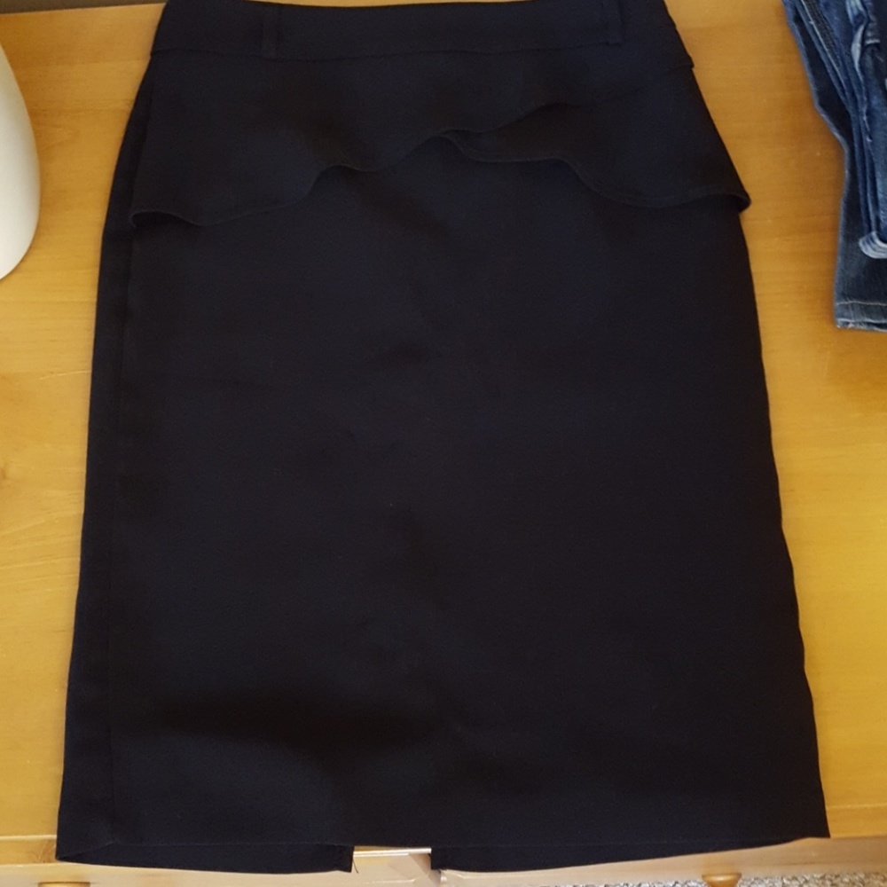 Abn black pencil skirt Size 10
